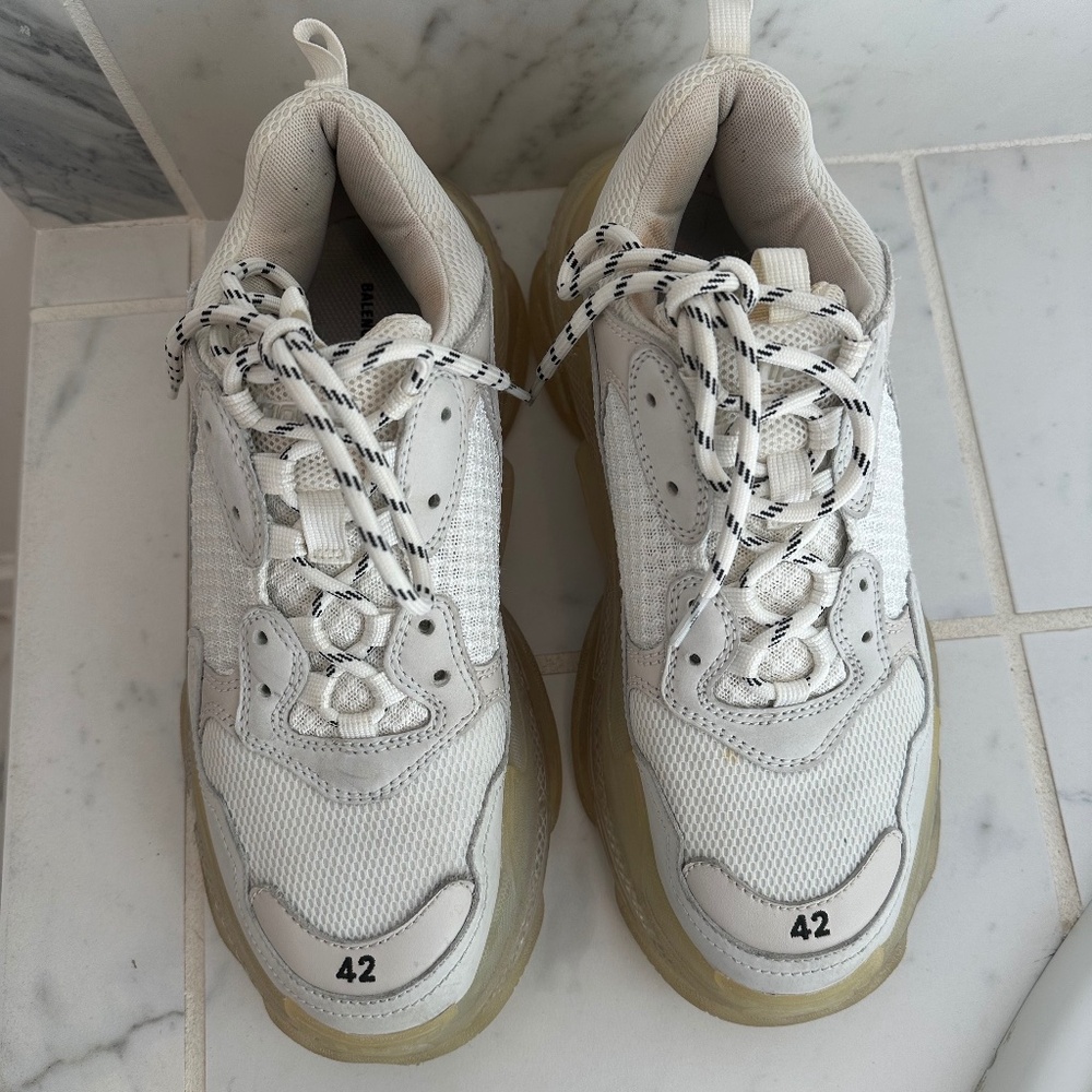 Balenciaga Triple S Clear Sole size 42